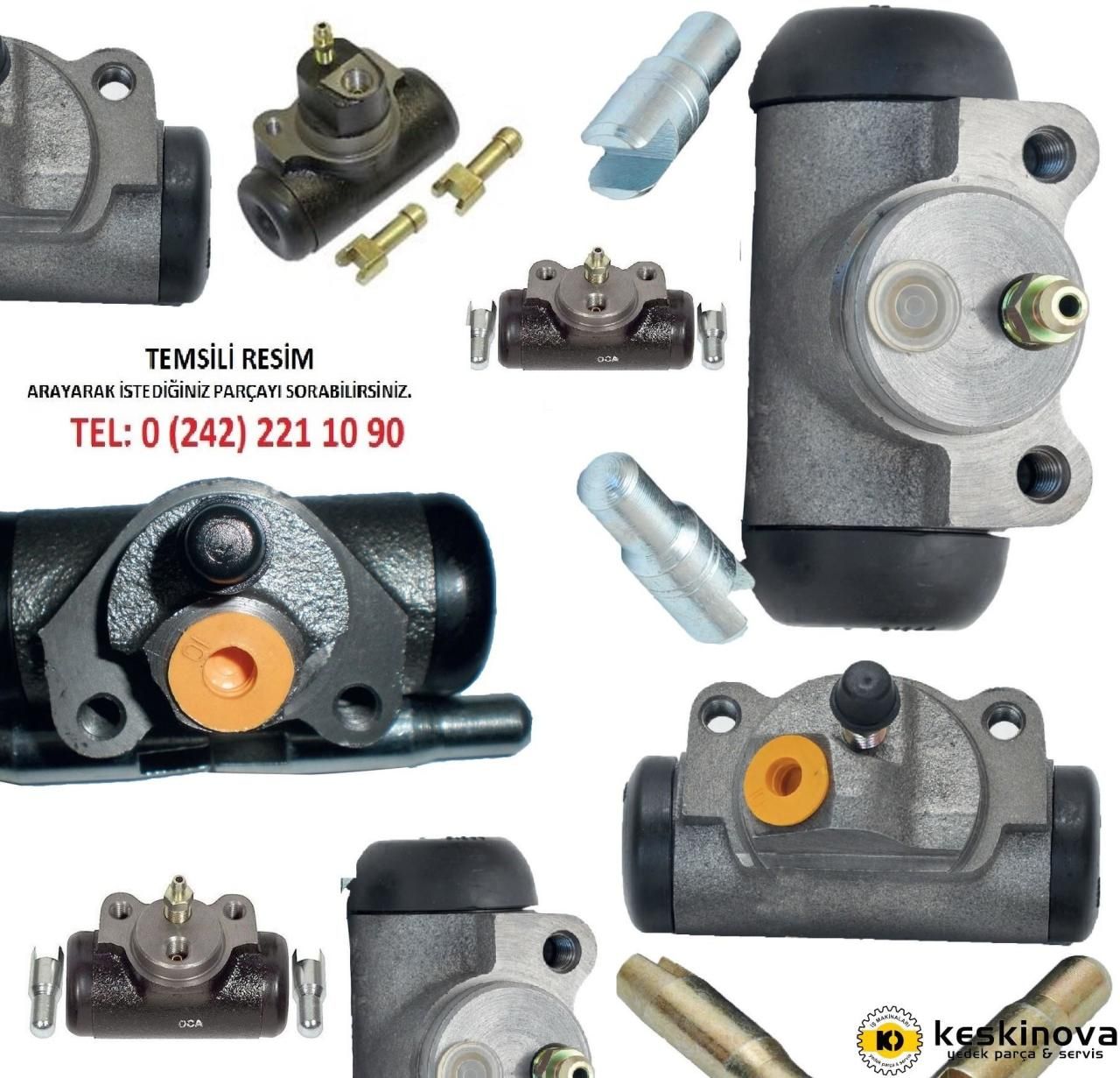 YALE KFF07-074 OEM 7,0T SOL TEKERLEK MERKEZİ